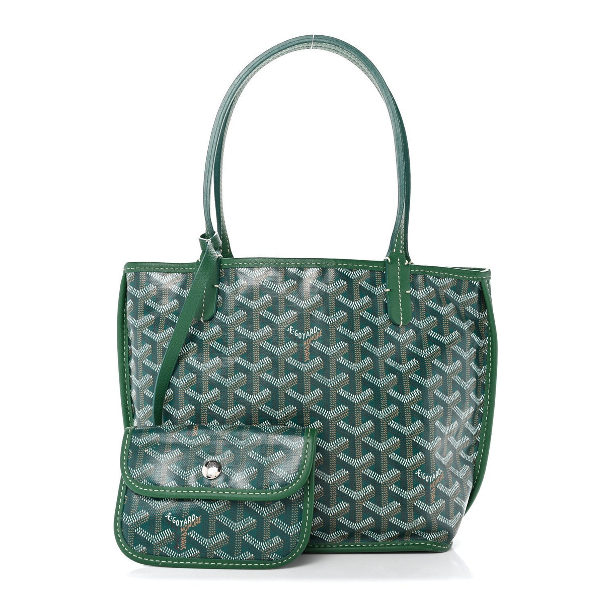 Goyard Goyardine Reversible Mini Anjou Green
