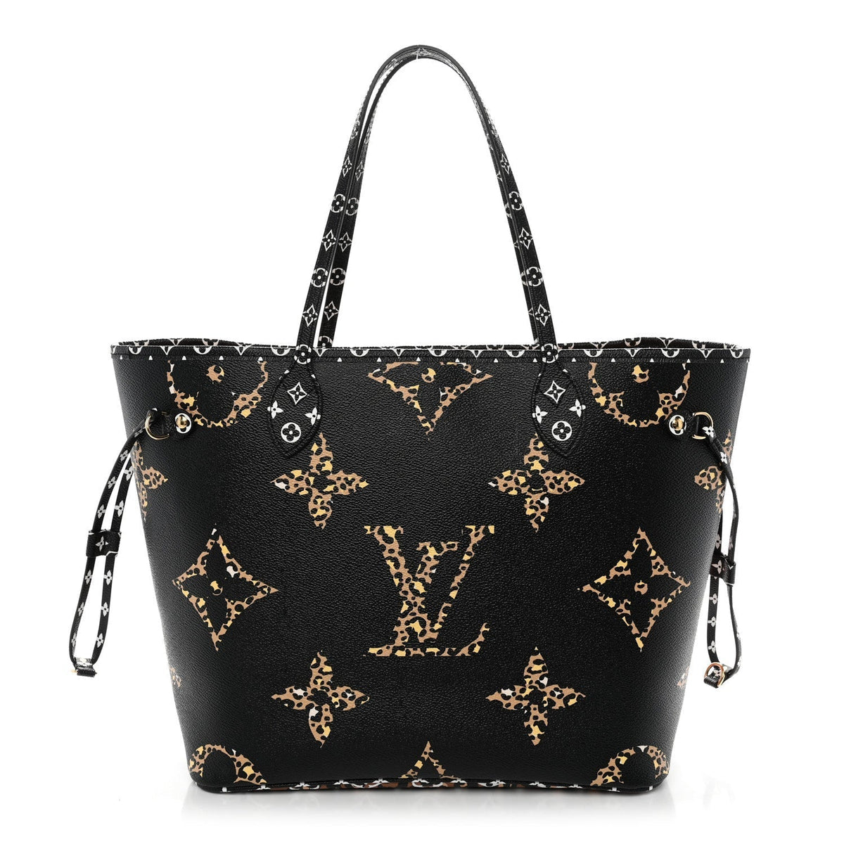 Louis Vuitton Monogram Giant Jungle Neverfull MM Black