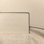 Gucci Calfskin Web Mini Horsebit 1955 Shoulder Bag Mystic White