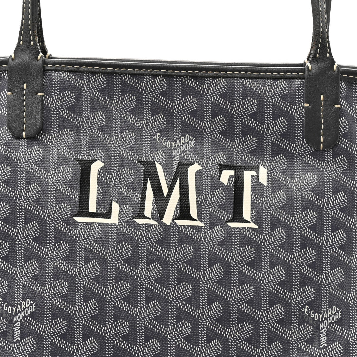 Goyard Goyardine Artois Tote Bag MM Grey