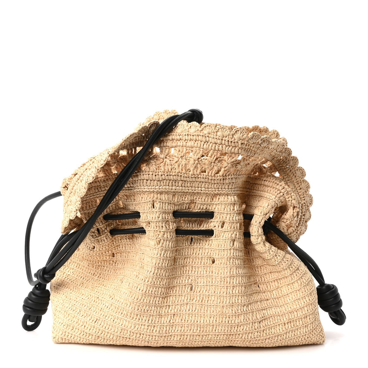Medium Clutch Bag - Natural