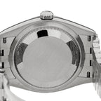 Rolex Stainless Steel 18K White Gold 36mm Datejust Watch White 126234
