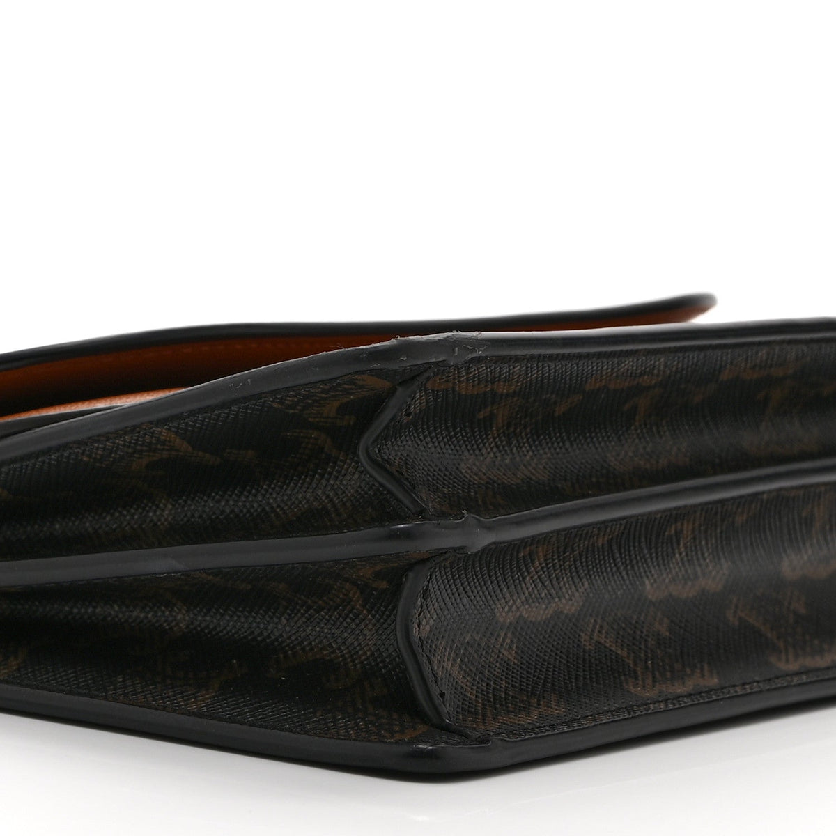 Lambskin Canvas Wallet Bag