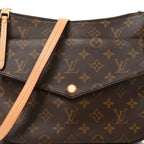 Louis Vuitton Monogram Mabillon Shoulder Bag Brown