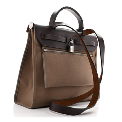 Vache Hunter Toile Herbag Zip 31 Pm Etou Handbag