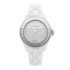 Chanel Stainless Steel Ceramic 33mm J12 Wanted de Chanel Watch White