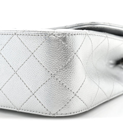 Medium Quilted Caviar Flap Shoulder Bag