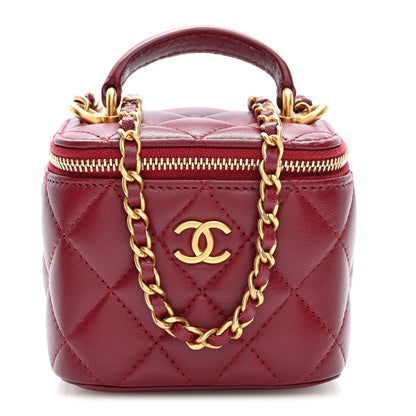 Mini Quilted Lambskin Handbag