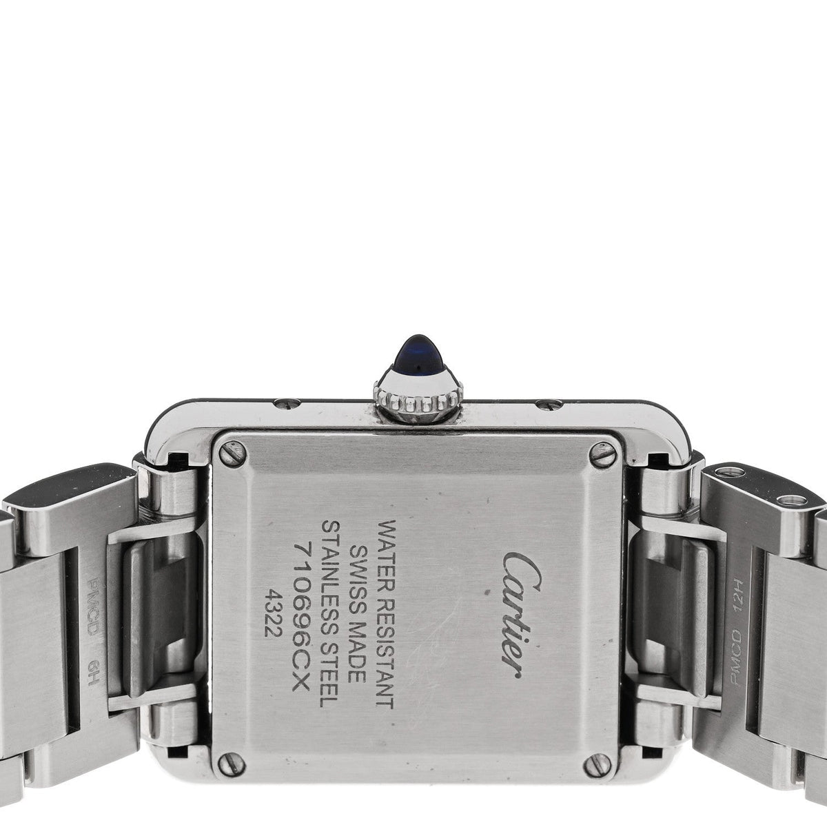 Cartier Stainless Steel Women's 22mm Tank Must Watch
