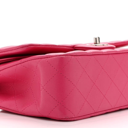 Medium Quilted Lambskin Flap Shoulder Bag