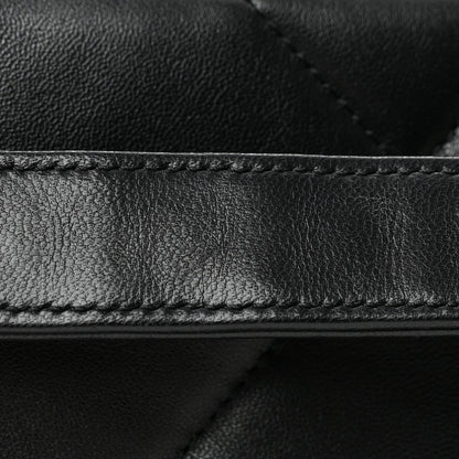 Medium Quilted Lambskin Flap Shoulder Bag