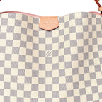 Louis Vuitton Damier Azur Graceful MM Rose Ballerine