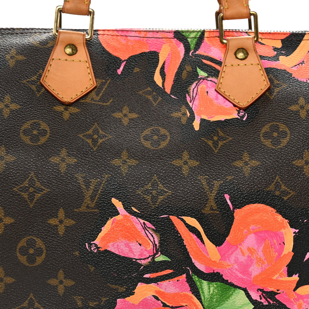 Monogram Roses Speedy 30 Handbag