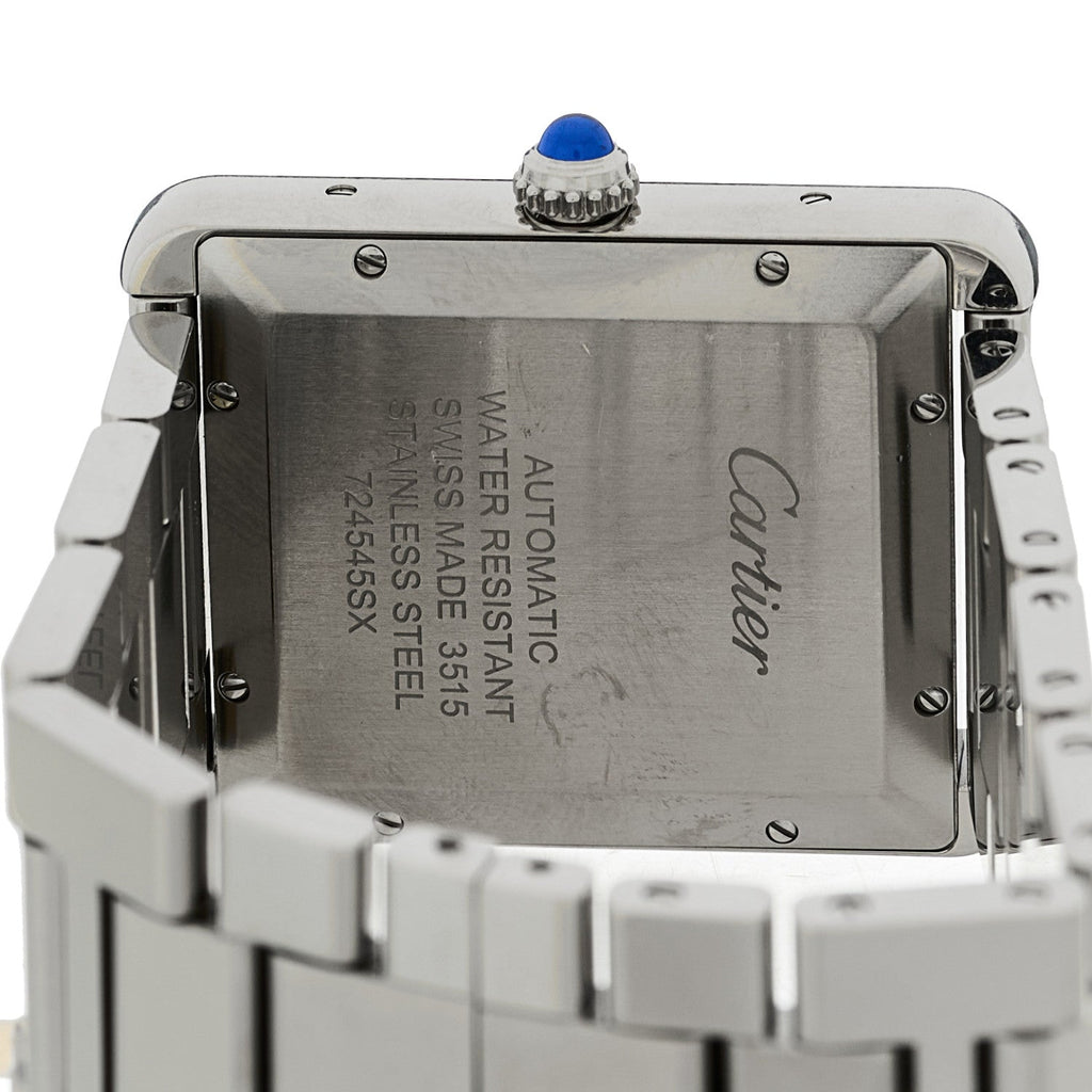 Cartier Stainless Steel 31mm Tank Solo Automatic Watch
