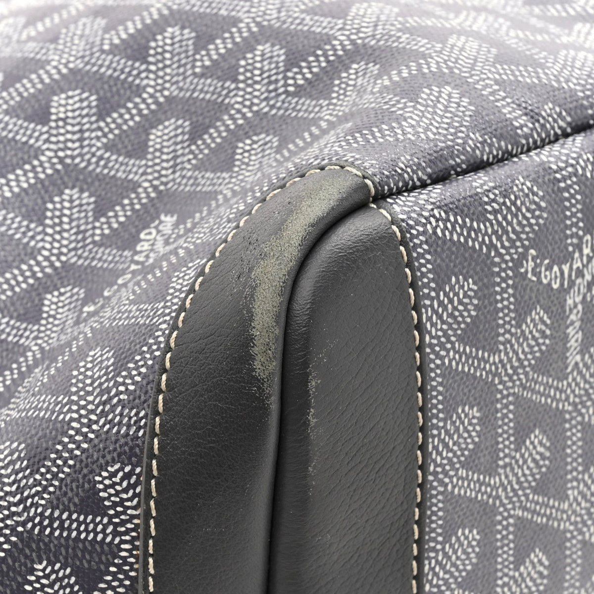 Goyard Goyardine Artois Tote Bag MM Grey