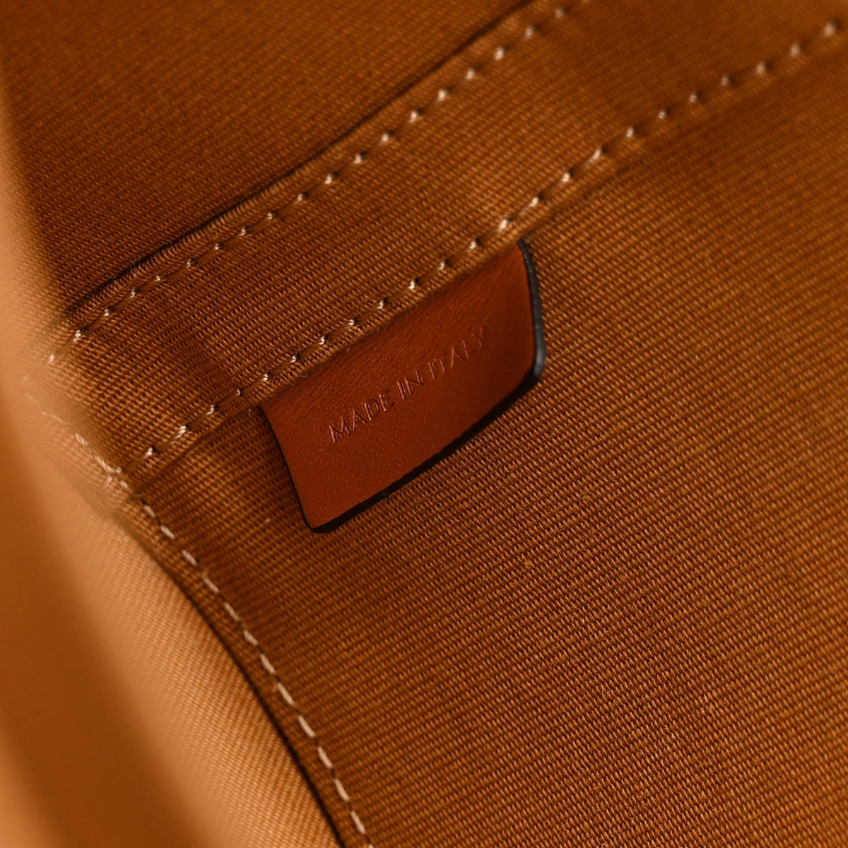 Medium Calfskin Canvas Handbag