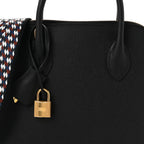 Hermes Epsom 1923 Sangle Bolide 25 Bag Black White