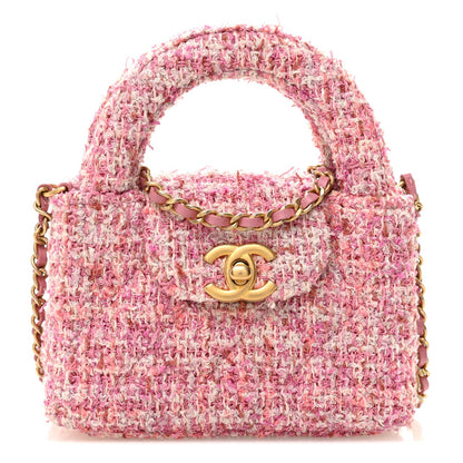 Mini Quilted Handbag - Pink