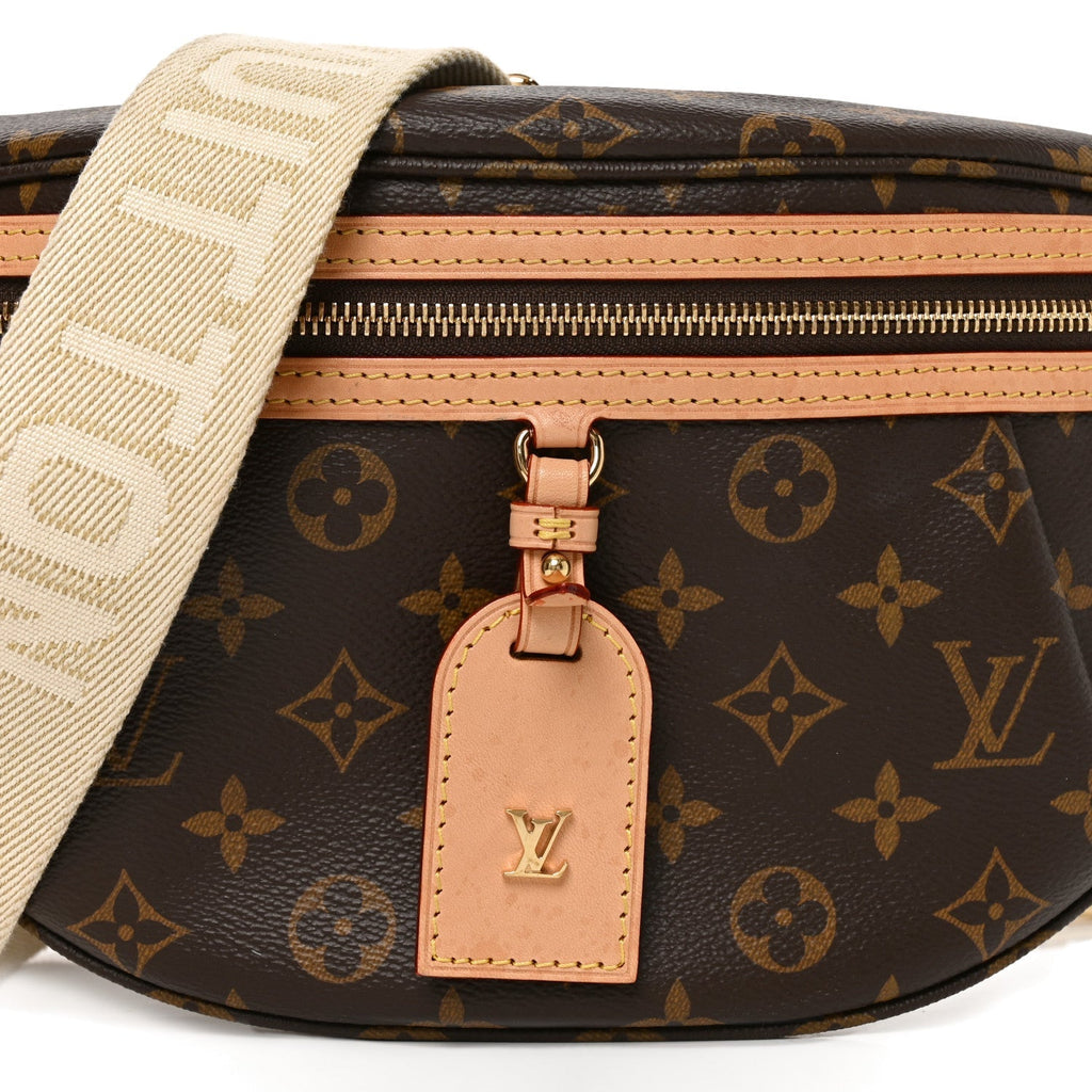 Louis Vuitton Monogram High Rise Bumbag Brown