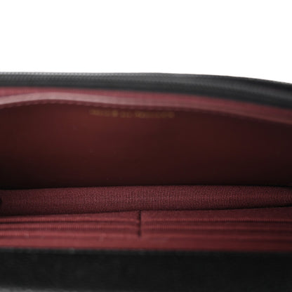 Quilted Caviar Wallet Bag