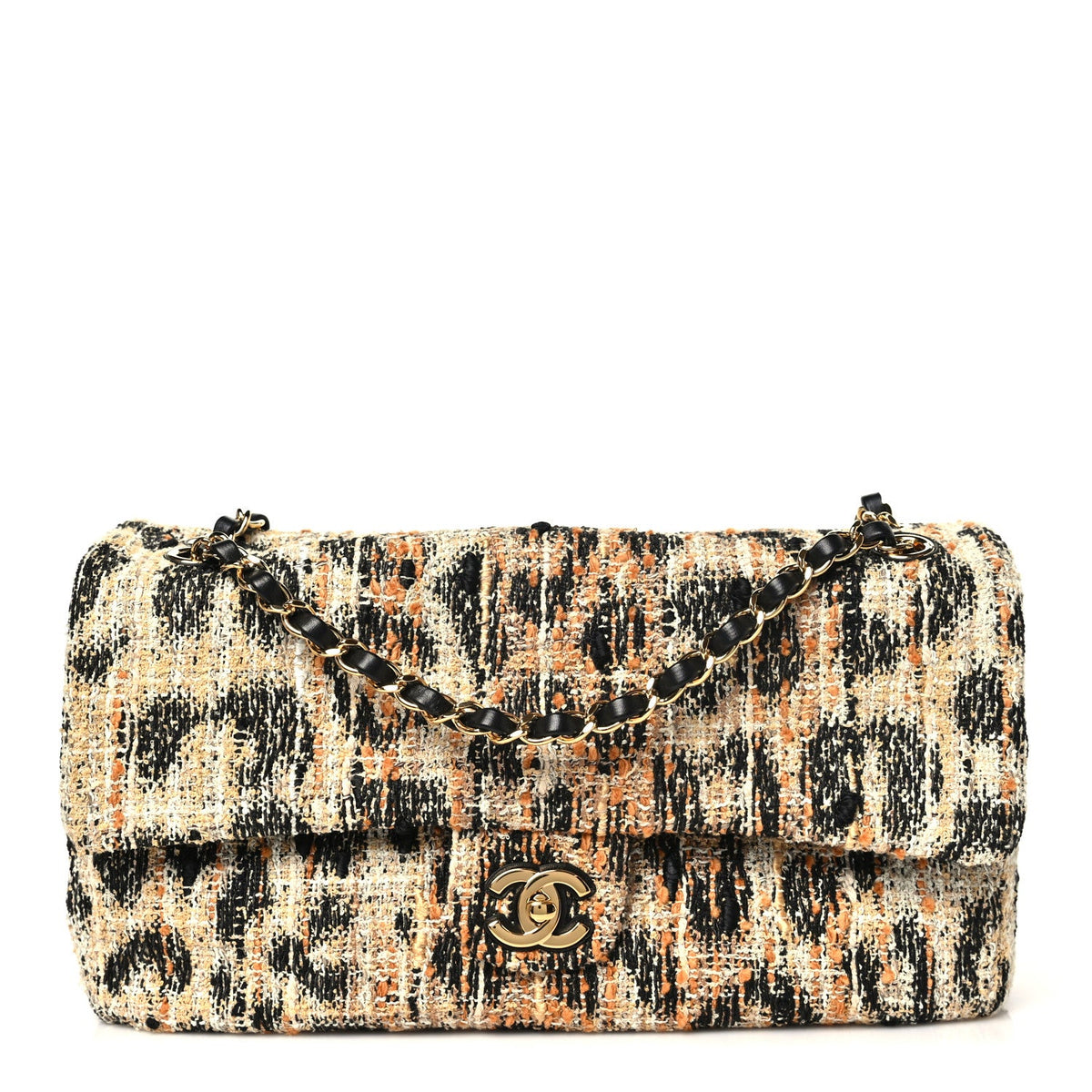 Small Flap Shoulder Bag - Brown