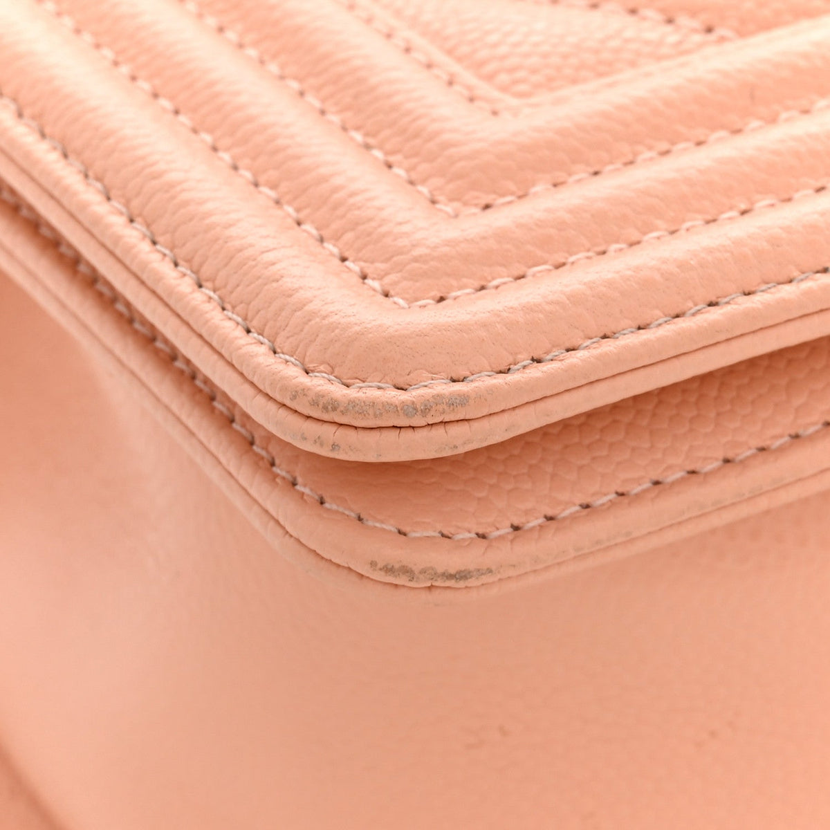 Medium Quilted Caviar Flap Shoulder Bag