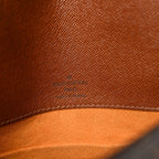 Louis Vuitton Monogram Coated Canvas Musette GM Brown