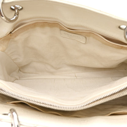 Quilted Caviar Tote Bag