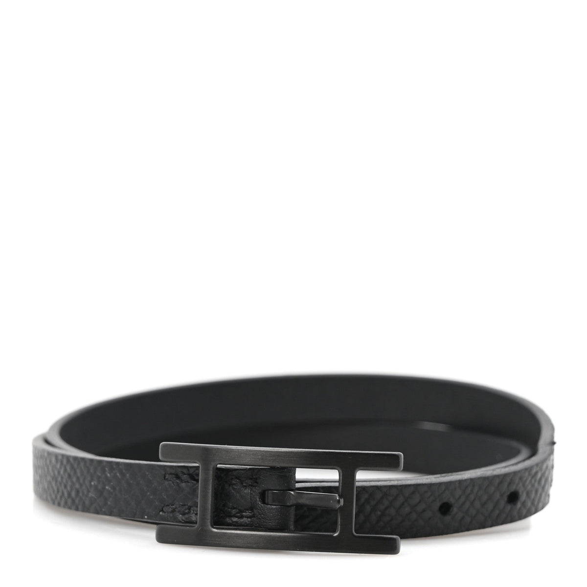 Epsom Behapi Double Tour Bracelet T3 Black