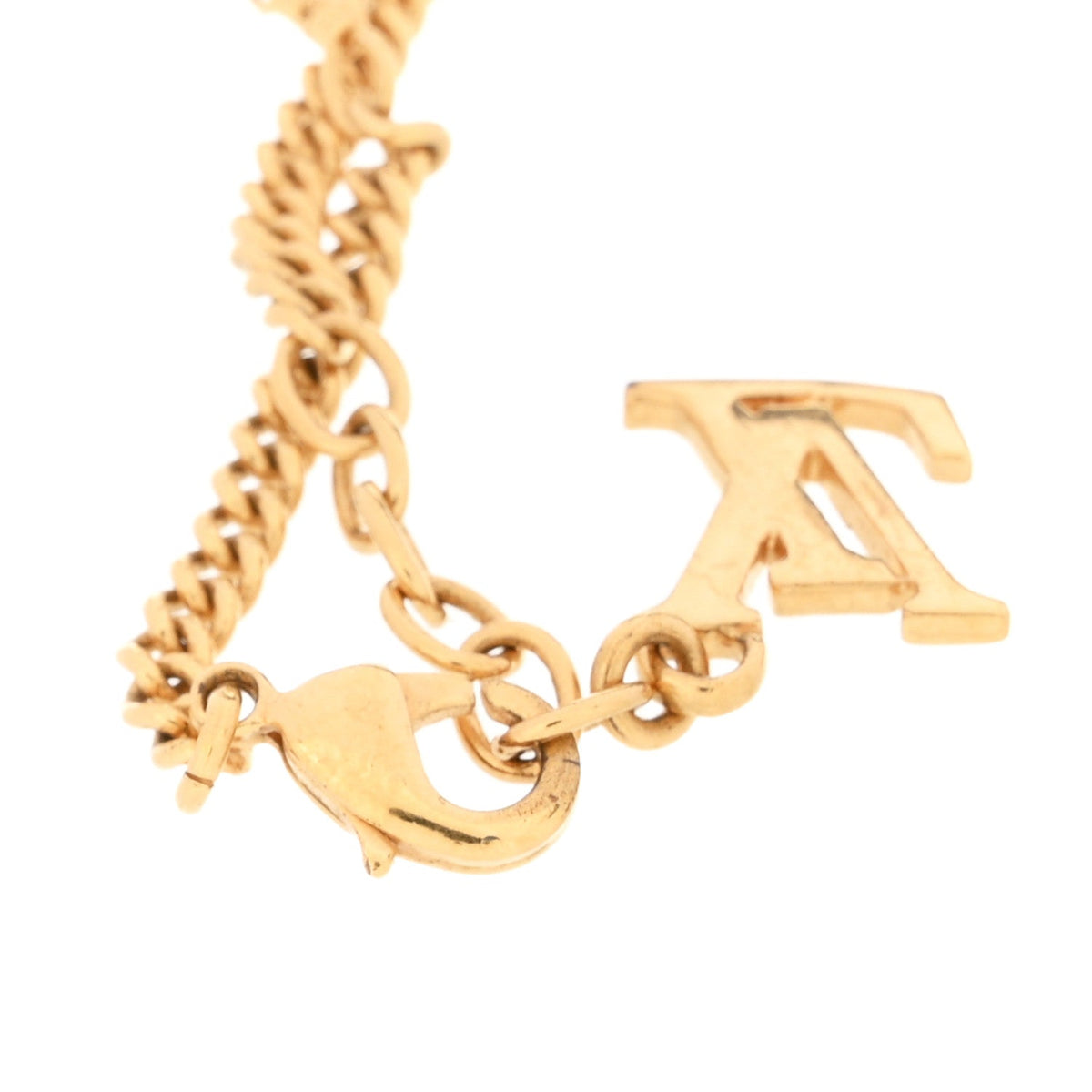 Sweet Monogram Charm Bracelet Gold Multicolor