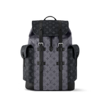 Men's Christopher MM Backpack Monogram Eclipse Canvas Khaki