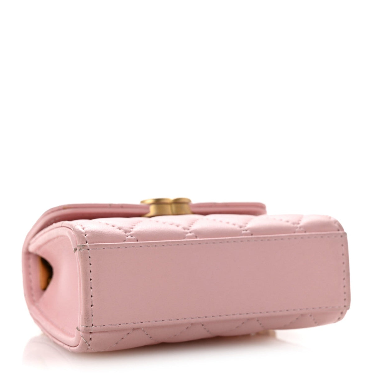 Mini Quilted Lambskin Flap Shoulder Bag