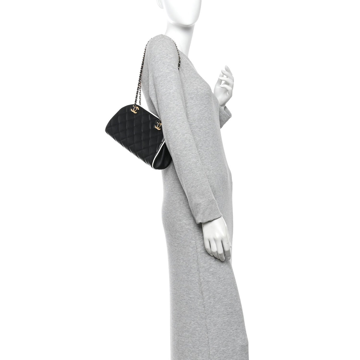 Quilted Lambskin Clutch Bag