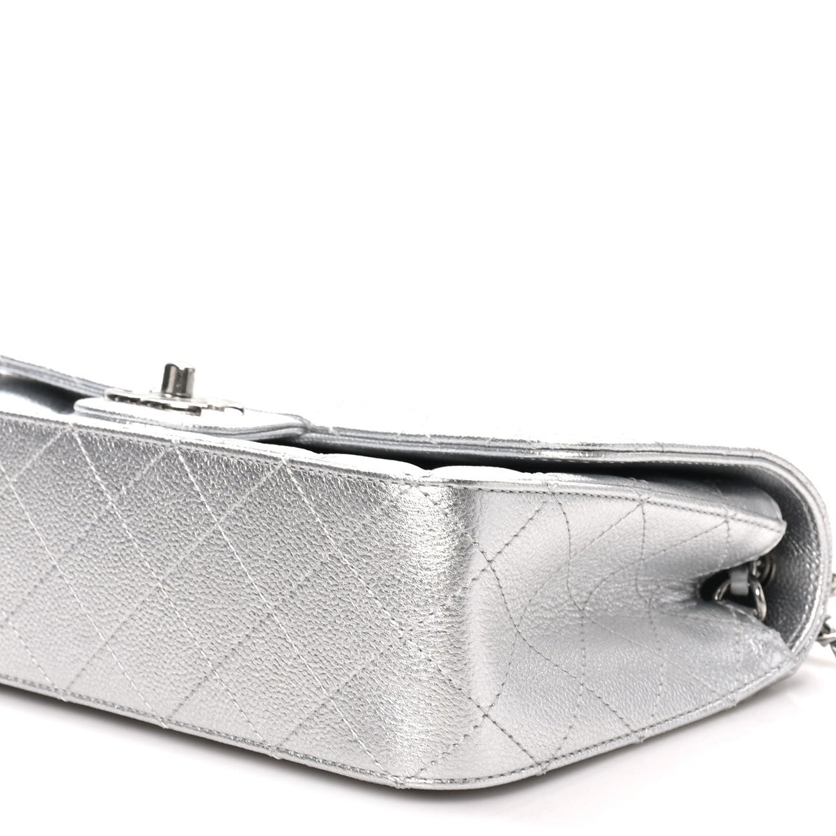 Medium Quilted Caviar Flap Shoulder Bag