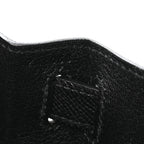 Hermes Epsom Calfskin Kelly Sellier 28 Bag Black