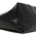 Chloe Grained Calfskin Medium Spin Tote Woodrose