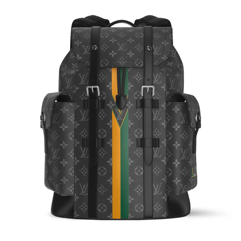 Men's Christopher MM Backpack Monogram Eclipse Canvas