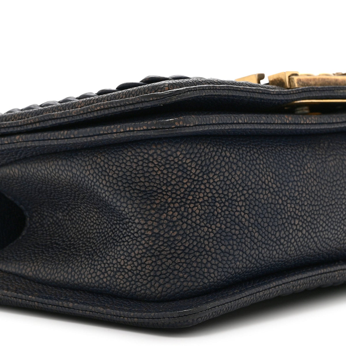 Small Caviar Flap Shoulder Bag
