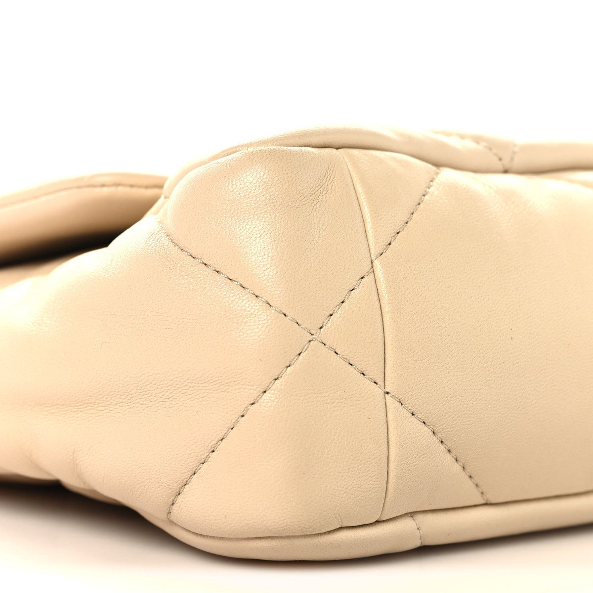 Medium Quilted Lambskin Flap Shoulder Bag