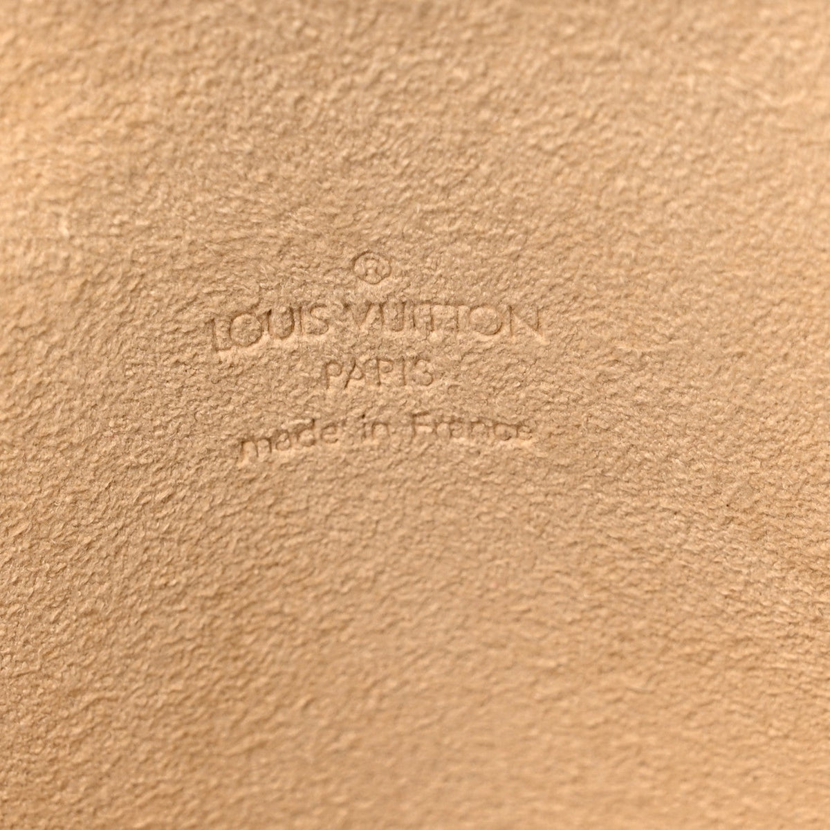 Louis Vuitton Monogram Pochette Florentine XS Brown