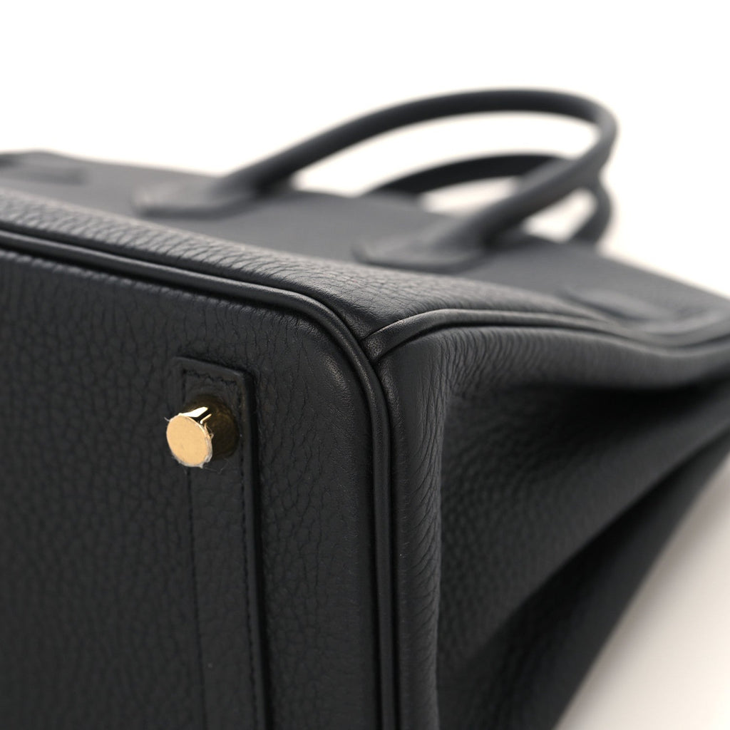 Hermes Togo 25cm Birkin Bag Black