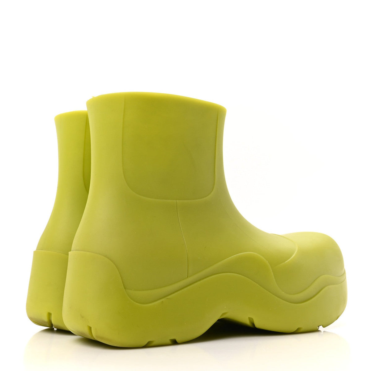 Bottega Veneta Rubber Men's Puddle Ankle Boots 41 Kiwi