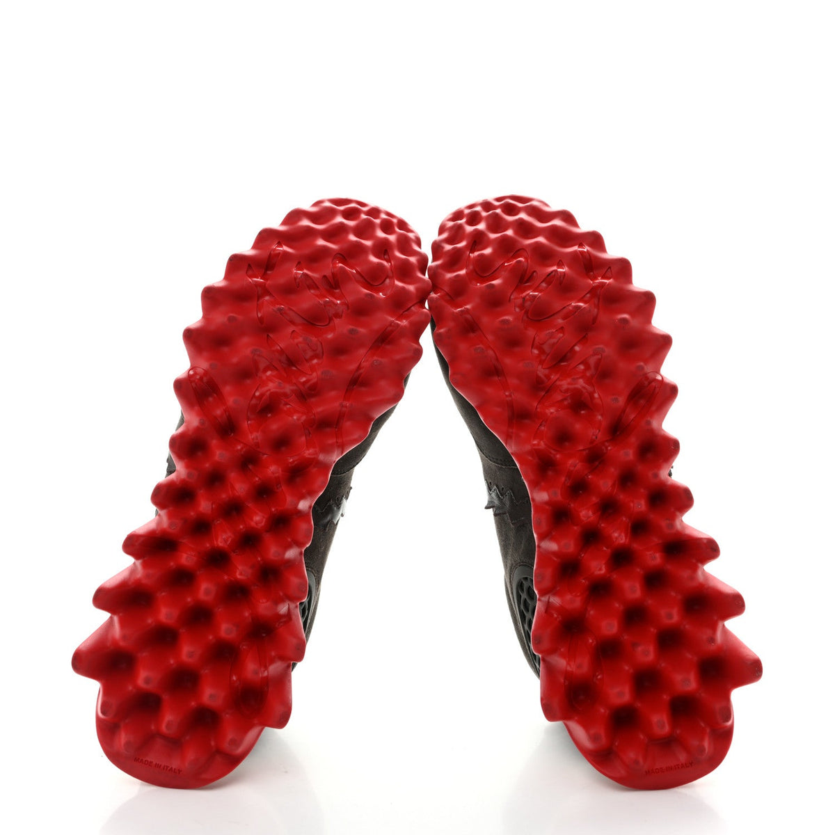 Christian Louboutin Suede Calfskin Men's Loubishark Sneakers 42.5 Ombre