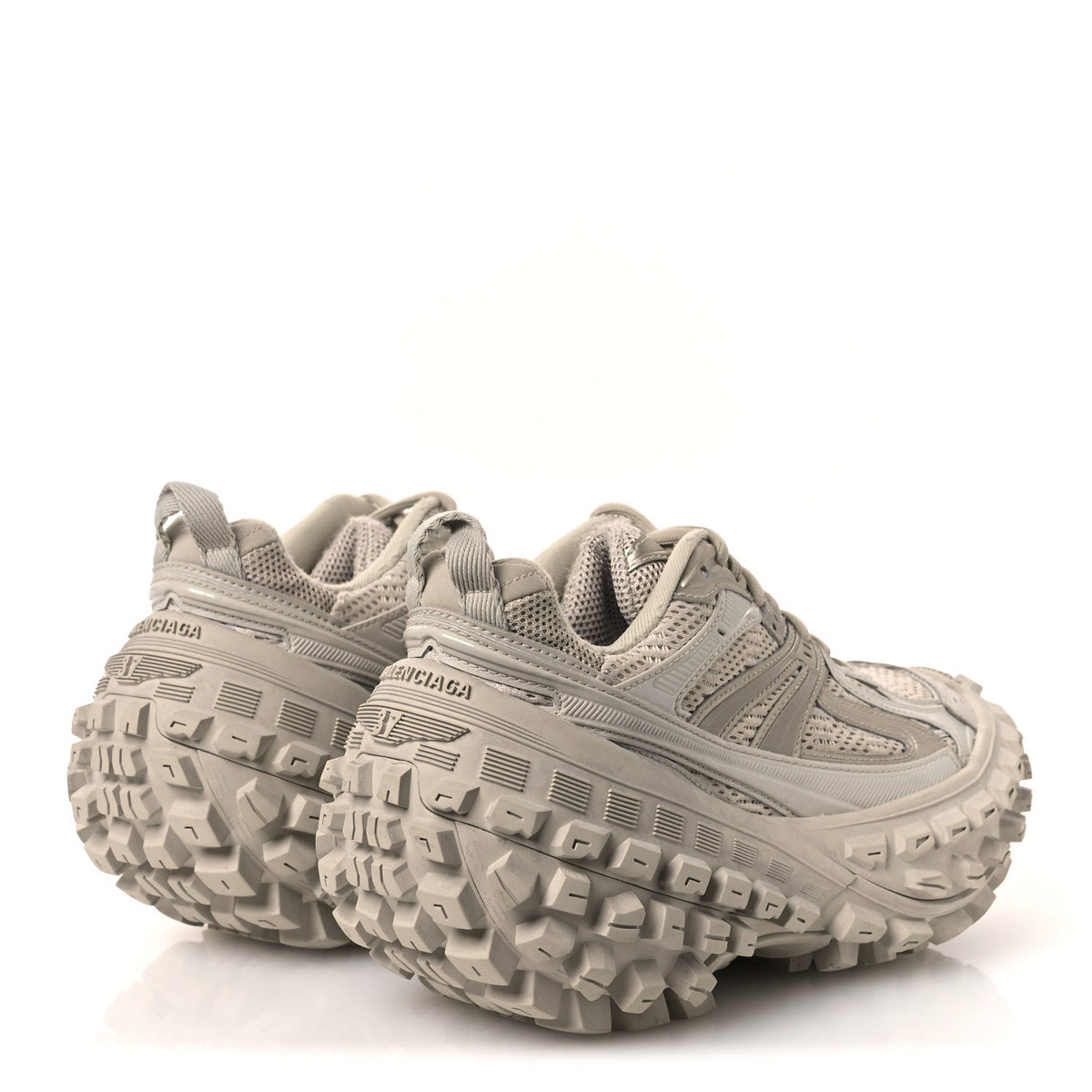 Balenciaga Rubber Mesh Women's Defender Sneakers 37 Beige