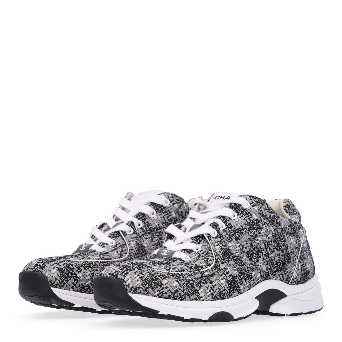 Chanel Tweed CC Men's Sneakers