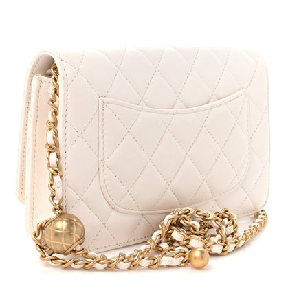 Quilted Lambskin Wallet Bag