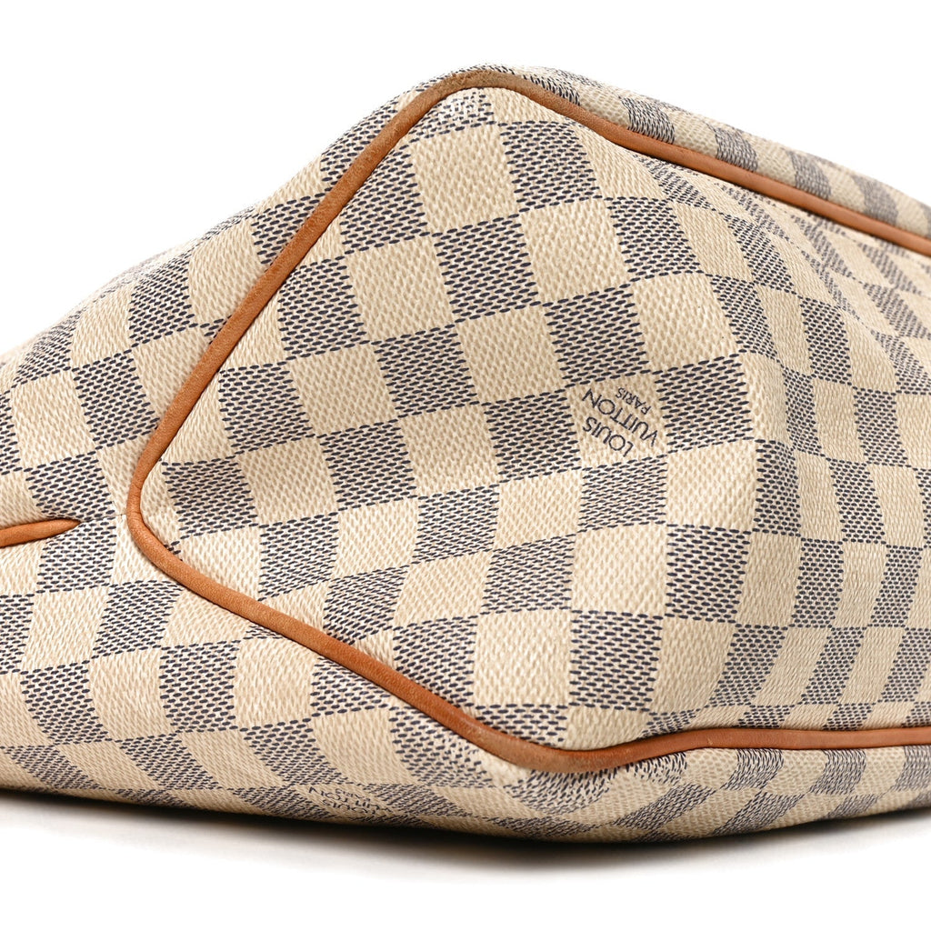 Louis Vuitton Damier Azur Delightful PM Rose Ballerine