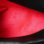Chanel Calfskin Quilted Large Cambon Bowler Black