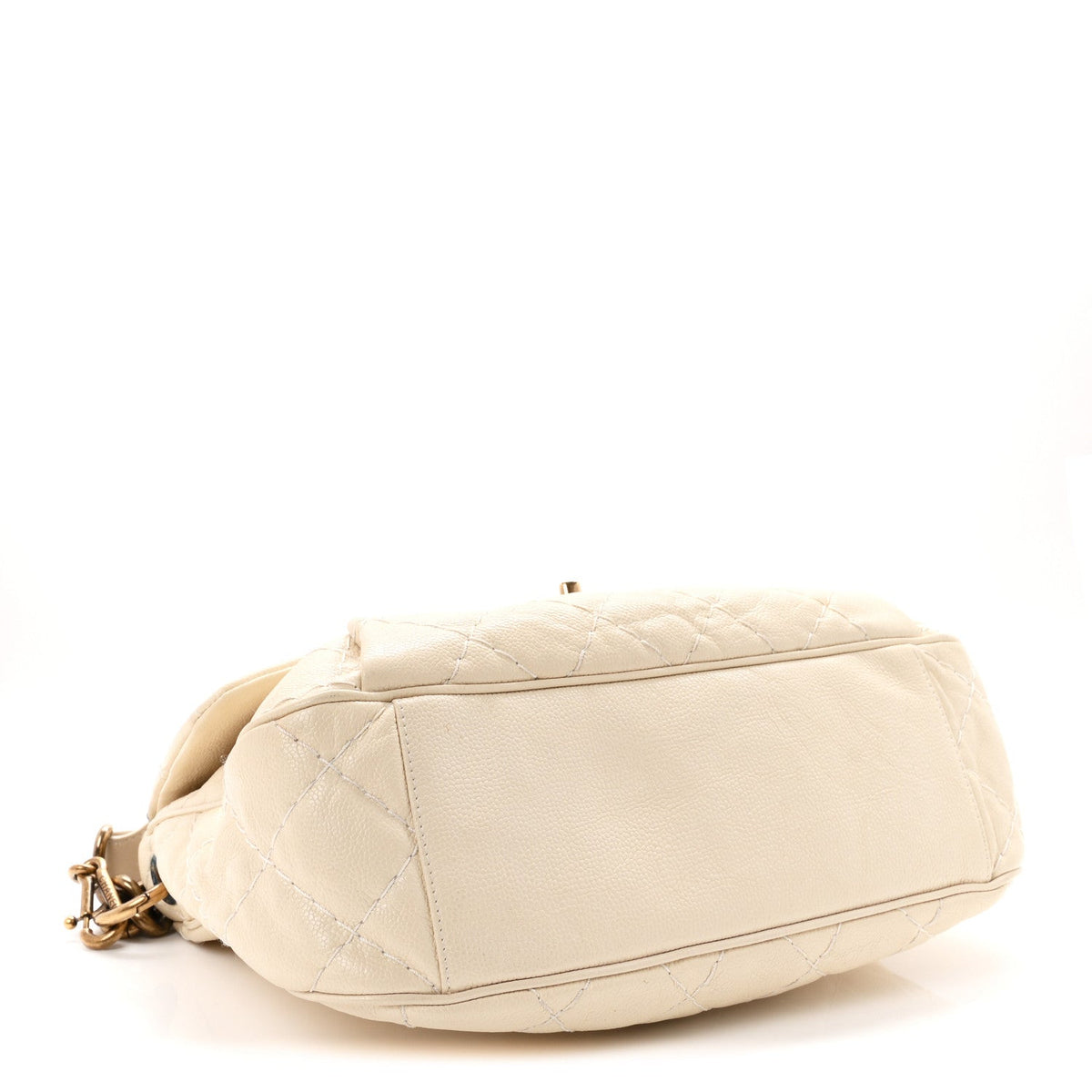Medium Calfskin Flap Shoulder Bag