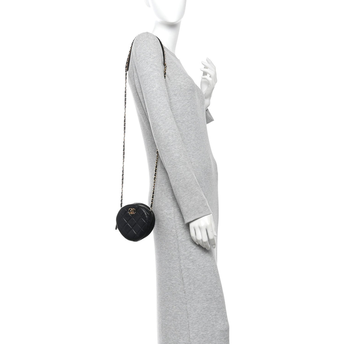 Quilted Goatskin Clutch Bag
